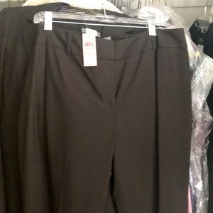 Ann Taylor brown suit pants